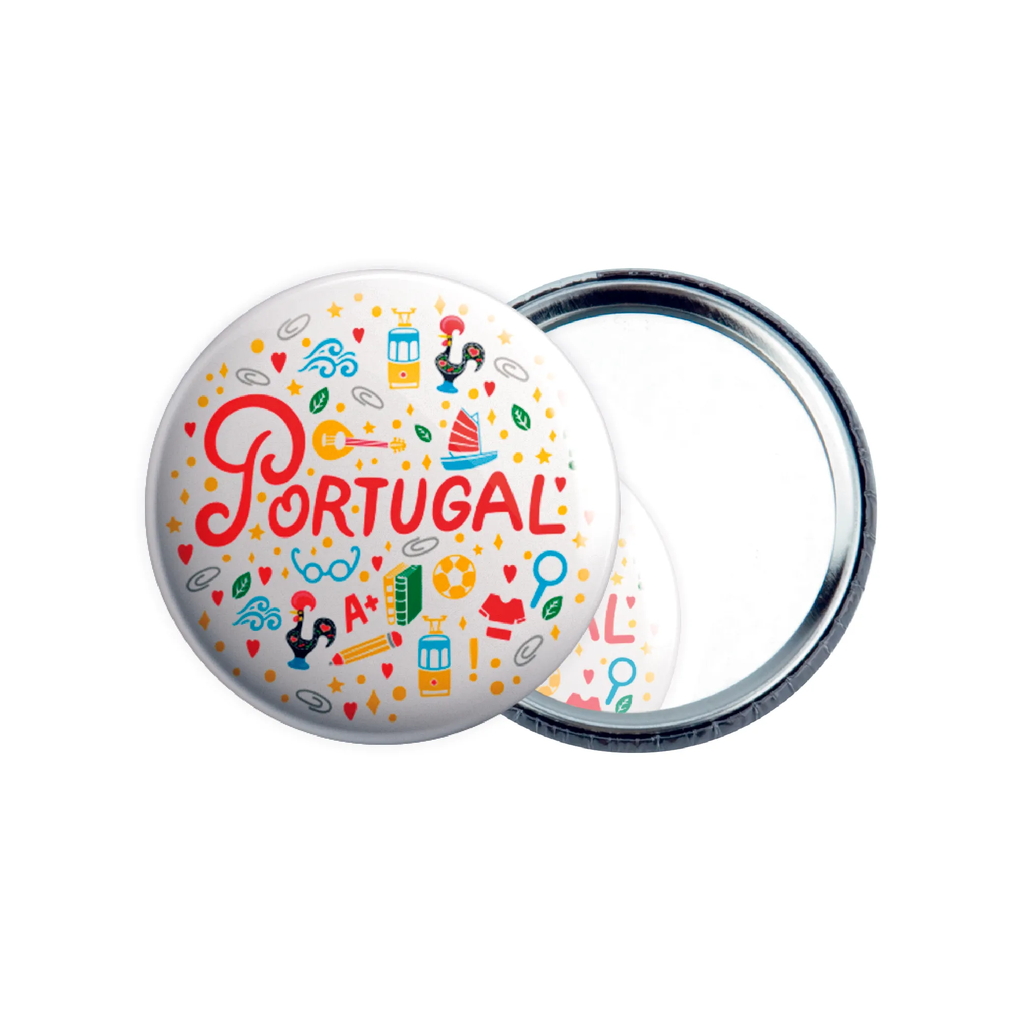 Badge mirror 59