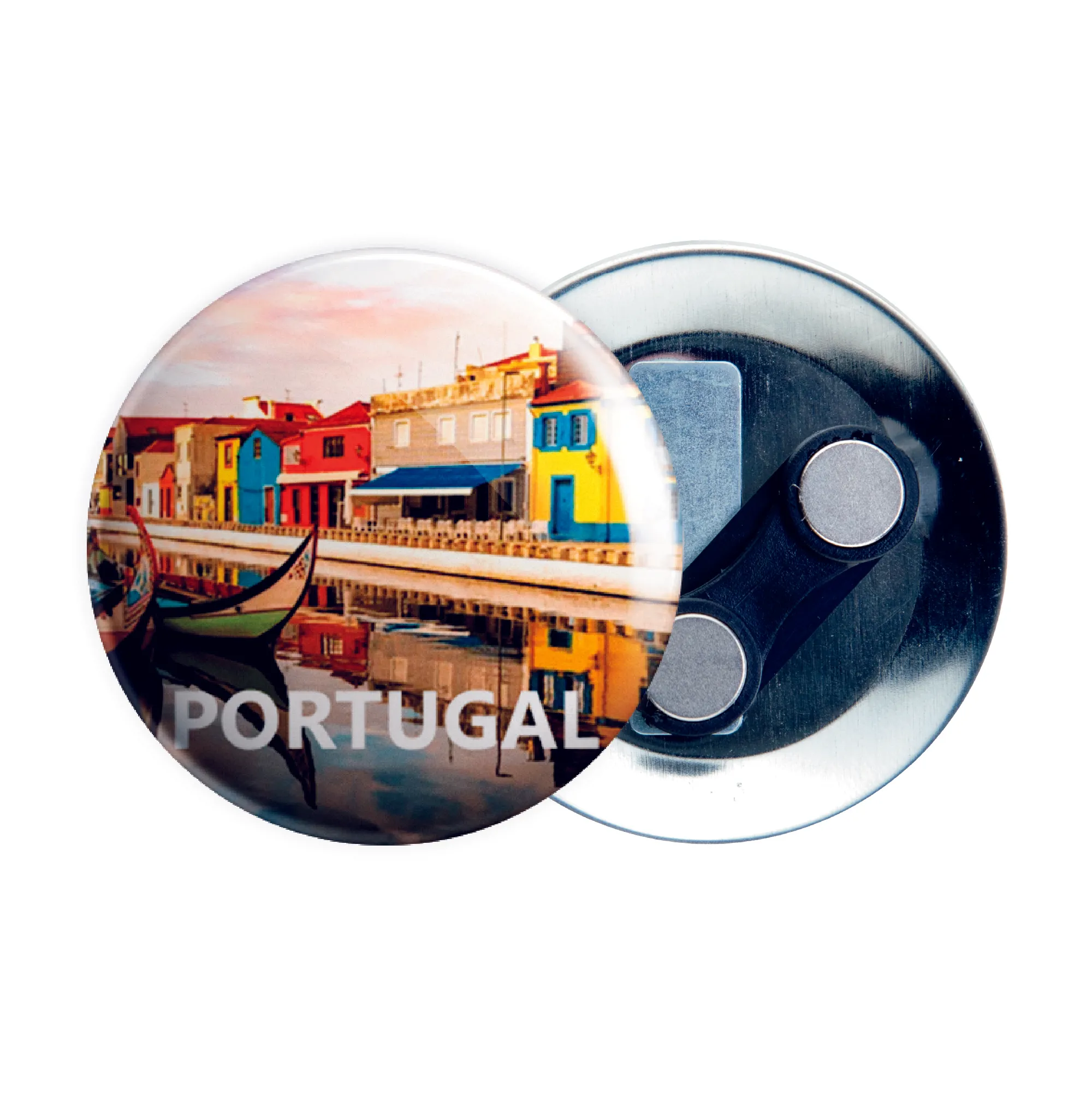 Badge double magnet 75